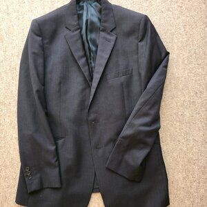 Aquascutum Men’s Wool Blazer Jacket – Navy– Size 44R – Barely Worn